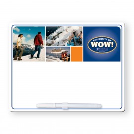 30 Mil Rectangle Jumbo Vinyl Magnet (8 1/2"x11") Logo Branded