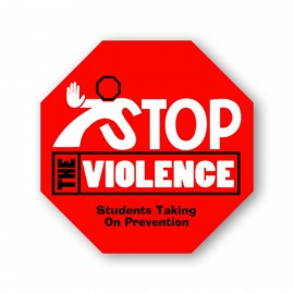 Stop Sign Octagon Shape Stock Vinyl Magnet - 30mil Logo Branded  Stop Sign Octagon Shape Stock Vinyl Magnet - 30mil Logo Branded