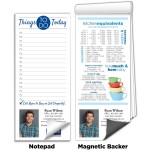 Custom Printed 3 1/2"x8" Full-Color Magnetic Notepads - Kitchen Equivalents
