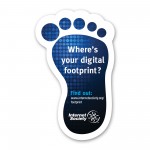 Custom Imprinted Full Color Magnet (2"x3.125") Right Foot Shape