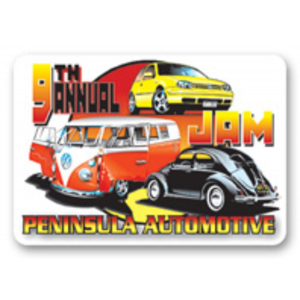 Full Color Magnet (1.75"x2.5") Rectangle Logo Branded Full Color Magnet (1.75"x2.5") Rectangle Logo Branded
