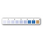 Full Color Magnet (1"x6") Rectangle Round Corners Logo Branded