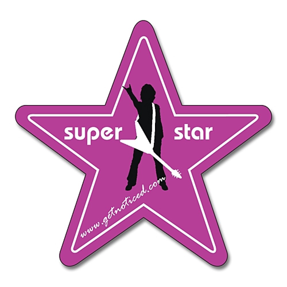 30 Mil TuffMag Outdoor Star Shape Magnet Custom Printed 30 Mil TuffMag Outdoor Star Shape Magnet Custom Printed