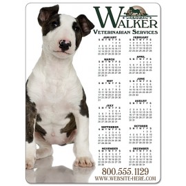 25 Mil Laminated Round Corner Rectangle Magnet (6"x8") Custom Imprinted  25 Mil Laminated Round Corner Rectangle Magnet (6"x8") Custom Imprinted