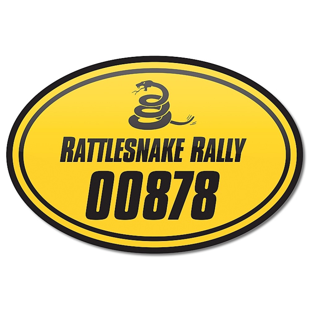 30 Mil Oval TuffMag Outdoor Magnet Custom Imprinted 30 Mil Oval TuffMag Outdoor Magnet Custom Imprinted