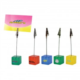 Cube Memo/Photo Holder Custom Imprinted  Cube Memo/Photo Holder Custom Imprinted