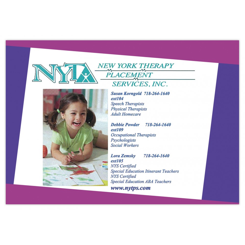 Custom Imprinted Full Color Magnet (3.5"x 5") Rectangle Square Corners Custom Imprinted Full Color Magnet (3.5"x 5") Rectangle Square Corners