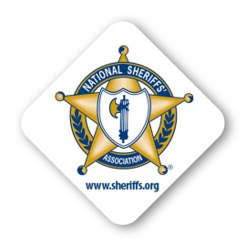 Logo Branded Diamond Shape Stock Vinyl Magnet - Round Corners - 30mil  Logo Branded Diamond Shape Stock Vinyl Magnet - Round Corners - 30mil