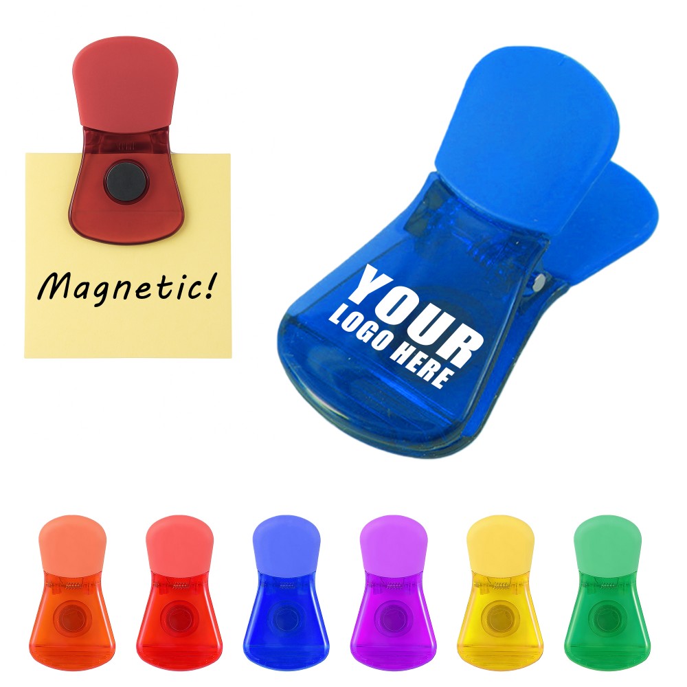 Plastic Magnetic Chip Clip Custom Printed