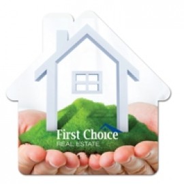 Custom Imprinted Full Color Magnets (House)