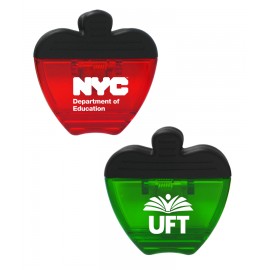 Apple Shaped Magnetic Memo Clip Custom Printed  Apple Shaped Magnetic Memo Clip Custom Printed