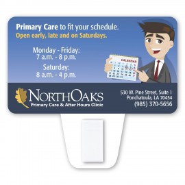 Custom Printed Magnet w/ Clip Business Card  Custom Printed Magnet w/ Clip Business Card