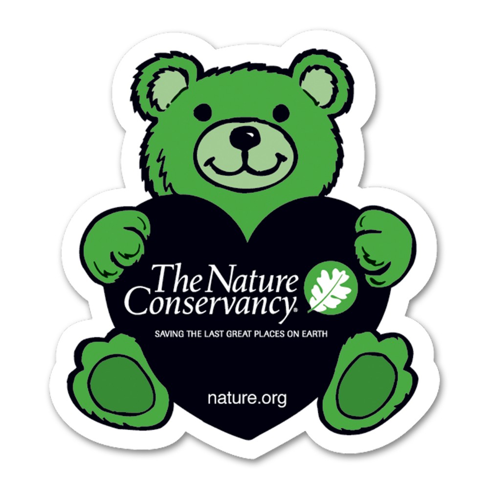 Custom Printed Full Color Magnet (2.375"x2.875") Teddy Bear Shape