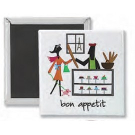 Promotional Diamond Magnet (2 1/2")