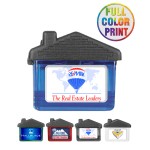 House Shaped Magnetic Memo Clip - Full Color Custom Printed