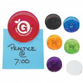 Round Shape Clip Custom Printed