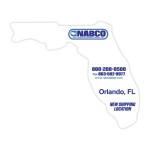 Florida State Magnet Custom Imprinted