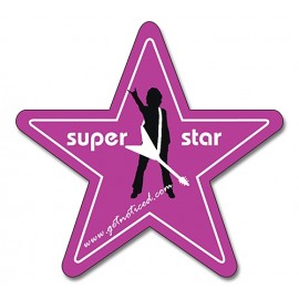 Promotional 25 Mil Laminated Star Shape Magnet  Promotional 25 Mil Laminated Star Shape Magnet