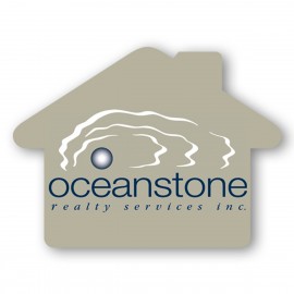 House Shape Stock Vinyl Magnet - 30mil Custom Imprinted  House Shape Stock Vinyl Magnet - 30mil Custom Imprinted