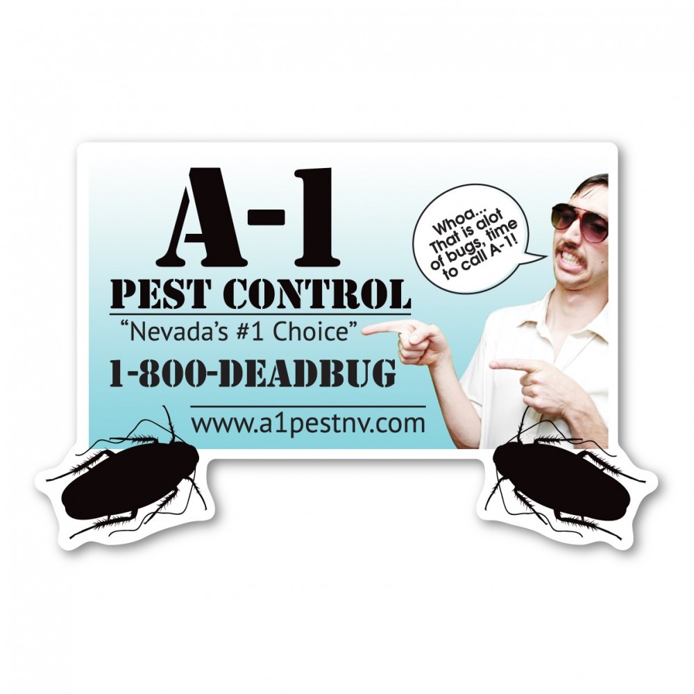 20 Mil Custom Shaped Magnet (6"x5") Custom Imprinted 20 Mil Custom Shaped Magnet (6"x5") Custom Imprinted