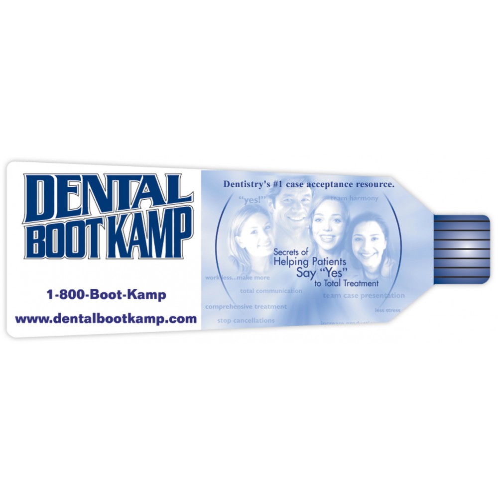 Custom Printed Full Color Magnet (3.875 x 1.5) Toothpaste