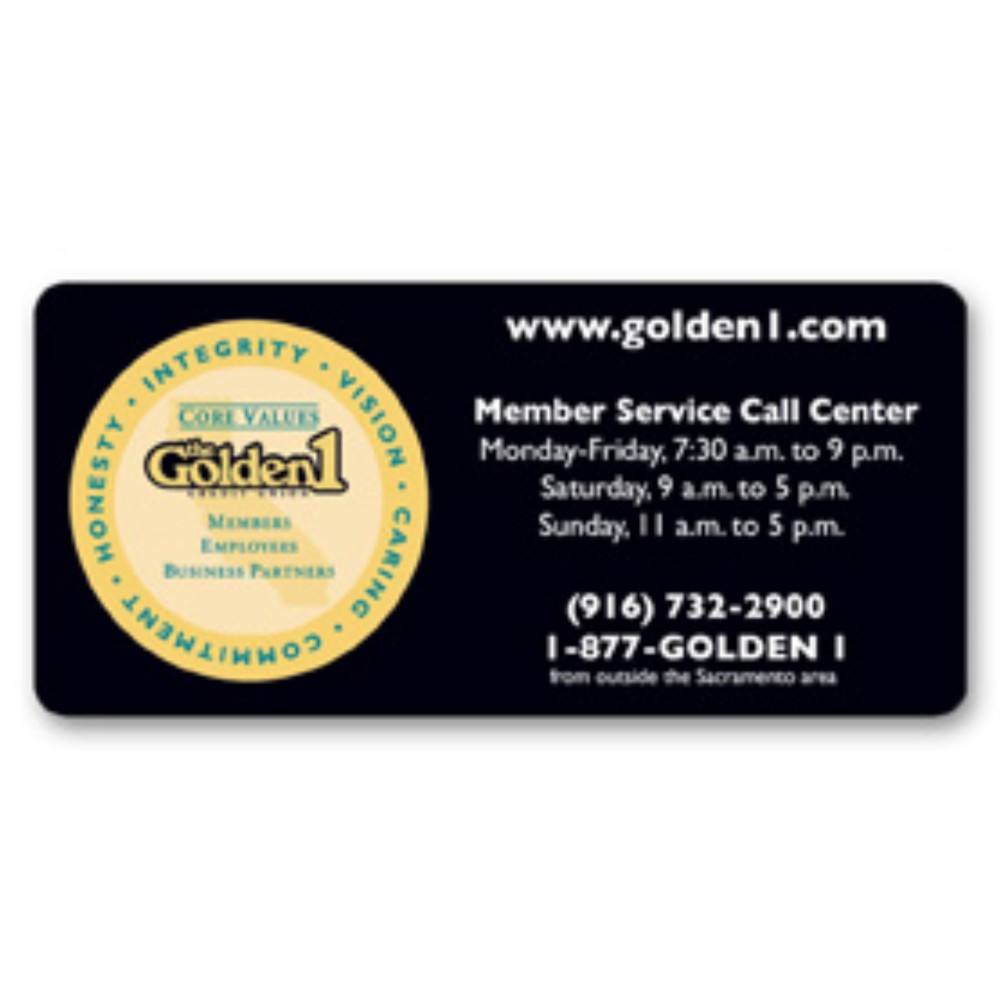 Custom Printed Full Color Magnet (1.75"x3.75") Rectangle Custom Printed Full Color Magnet (1.75"x3.75") Rectangle