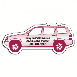 Custom Imprinted SUV Magnetic Note Holder (20 Mil)
