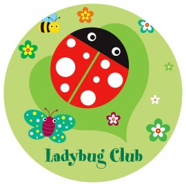 Circle Magnet 5-3/4 Diam Logo Branded