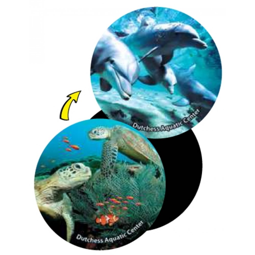 3.25" Medium Circle Animated FLIP-IMAGE Magnet Logo Branded 3.25" Medium Circle Animated FLIP-IMAGE Magnet Logo Branded