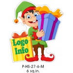 Promotional Elf Promotional Magnet (6 Square Inch)