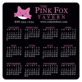 Custom Printed 25 Mil Laminated Round Corner Square Magnets