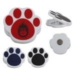 Custom Imprinted Paw Shaped Memo Clip with Magnet on Back