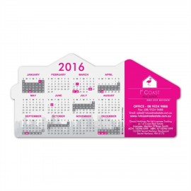 20 Mil USA Made House Shaped Magnet Logo Branded 20 Mil USA Made House Shaped Magnet Logo Branded