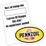 Logo Branded Full Color Magnet (3"x 3") Rectangle W/Oval
