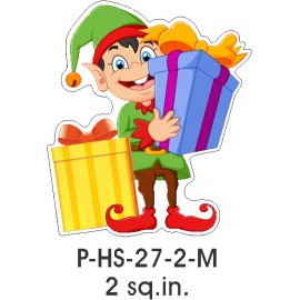Elf Promotional Magnet (2 Square Inch) Custom Printed  Elf Promotional Magnet (2 Square Inch) Custom Printed