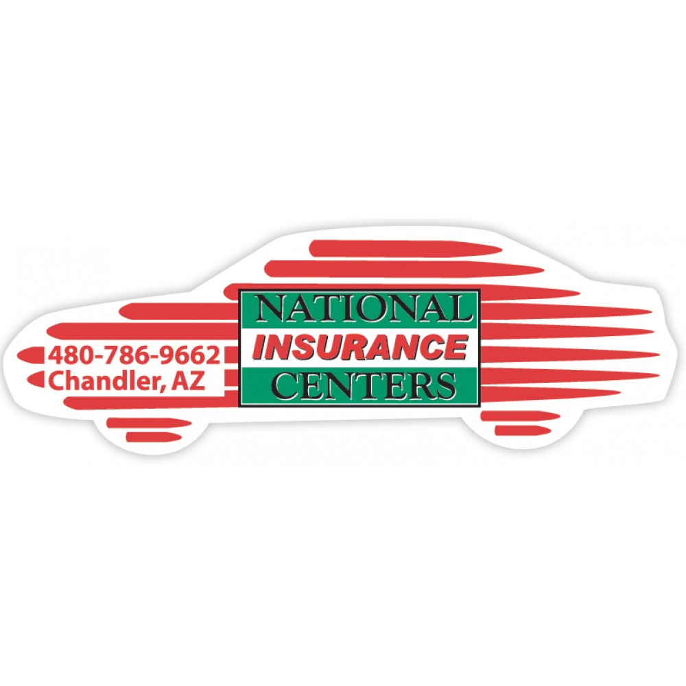 Promotional Full Color Magnet (2.5 x 1.125) Car Shape Promotional Full Color Magnet (2.5 x 1.125) Car Shape