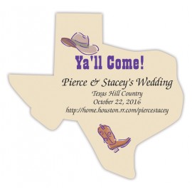 Texas State Magnet Logo Branded