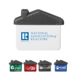 Promotional House Shaped Magnetic Memo Clip - One Color