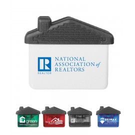 Promotional House Shaped Magnetic Memo Clip - One Color