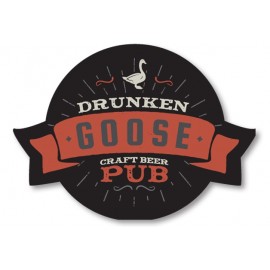 300 To 400 Square Inch Custom Shape Magnet/ 30 Mil Logo Branded