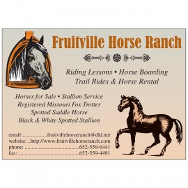 Custom Imprinted 30 Mil Rectangle Large Size Magnet (7"x5")  Custom Imprinted 30 Mil Rectangle Large Size Magnet (7"x5")