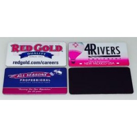 Promotional Aluminum Rectangle Magnet  Promotional Aluminum Rectangle Magnet