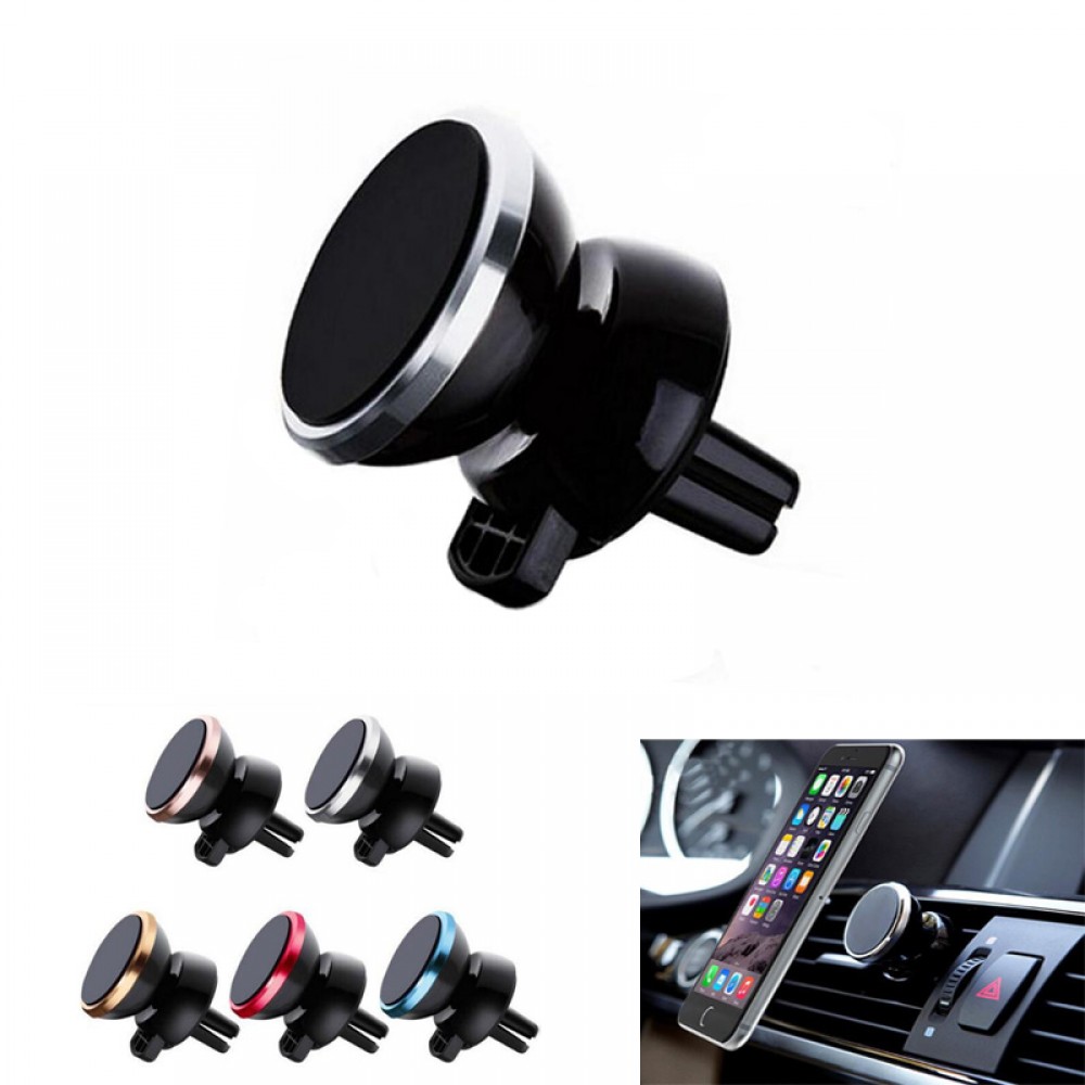 Magnetic Air Vent Auto Phone Mount Stand Holder Custom Imprinted Magnetic Air Vent Auto Phone Mount Stand Holder Custom Imprinted