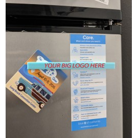 3-Piece Bar Magnet Set For Refrigerator's. Custom Printed  3-Piece Bar Magnet Set For Refrigerator