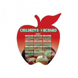 Apple Shape Stock Vinyl Magnet - 30mil Logo Branded