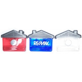 Jumbo Size House Magnetic Memo Clip w/Strong Grip Logo Branded