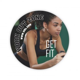 Custom Imprinted 20 Mil Coated 5" Circle Shape Magnet  Custom Imprinted 20 Mil Coated 5" Circle Shape Magnet
