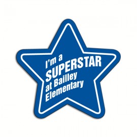 30 Mil Star Magnetic Note Holder Logo Branded