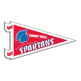 Promotional Pennant Magnetic Note Holder (20 Mil)  Promotional Pennant Magnetic Note Holder (20 Mil)