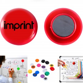 Whiteboard Magnet Buttons Logo Branded